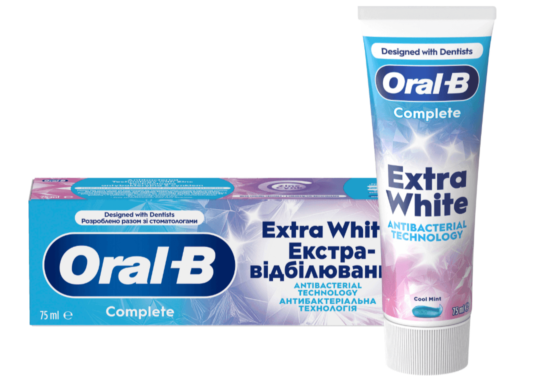54779 ORAL-B зубна паста  Ком.Екстравідбіл .Прохолодна м'ята 75мл