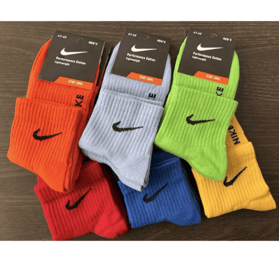 Шкарпетки Nike Sport 37-39 чол кольорові