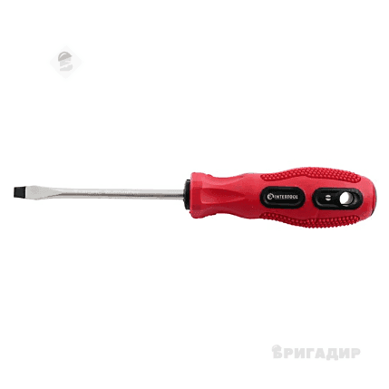 Викрутка шліцева SL6x125 Іntertool 3114