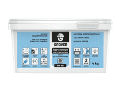 Гідроізоляція  Grover 301 4кг