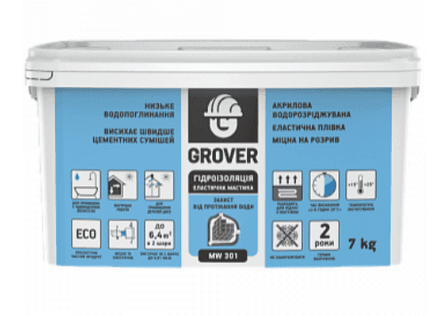 Гідроізоляція  Grover 301 7кг
