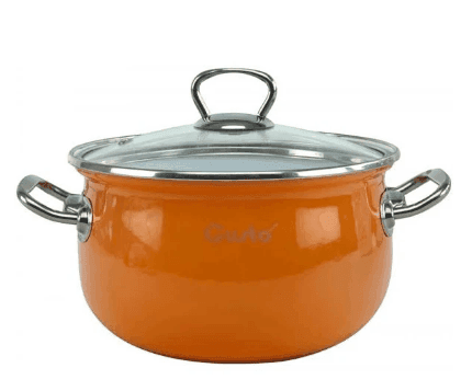 Каструля TM GUSTO Оранж Premium 16 см, 2,1 л 96049
