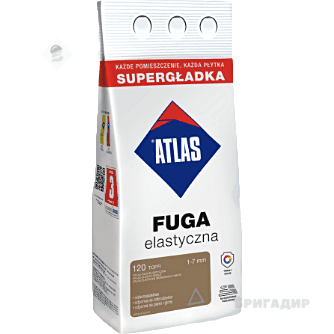 Затирка Elastyczna (1-7 мм) ATLAS 120 тоффі 2кг
