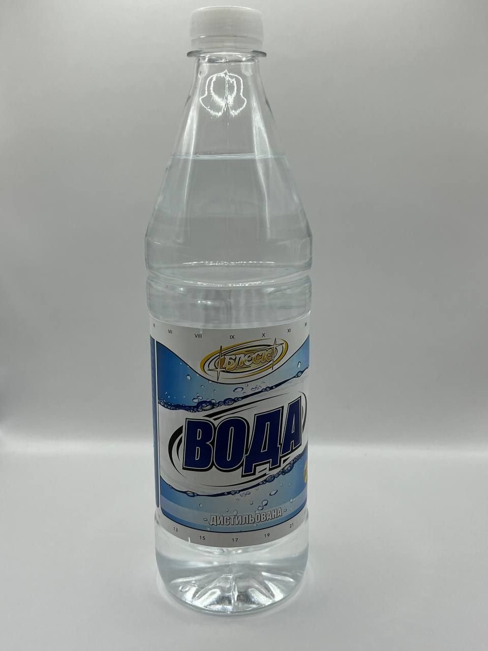 Вода дистильована Блєск 0,8л
