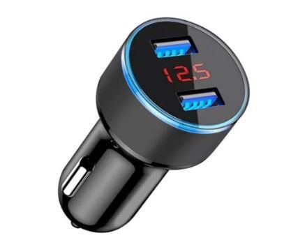 Автомобільний зарядний пристрій на 3 USB Original