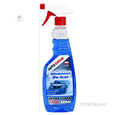 Розморожувач скла і замків AUTO DRIVE Windshield de-Icer 500мл AD0051