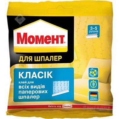 Клей для шпалер PATTEX/Момент Класік 95г