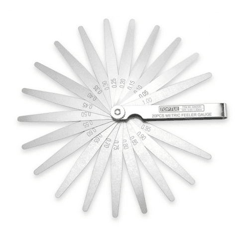 Набір Щупів для вимірювання зазорів 20ШТ Міол