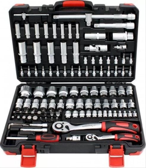 Набір інструментів професійний 1/4 1/2 108од Haisser 1907