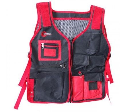 Жилет слюсарно будівельний ІНтертул 7кишень SP-1001