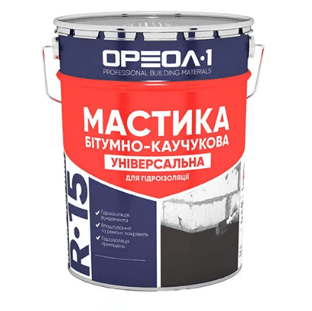 Бітумно-каучукова маса для гідроізоляції 20кг