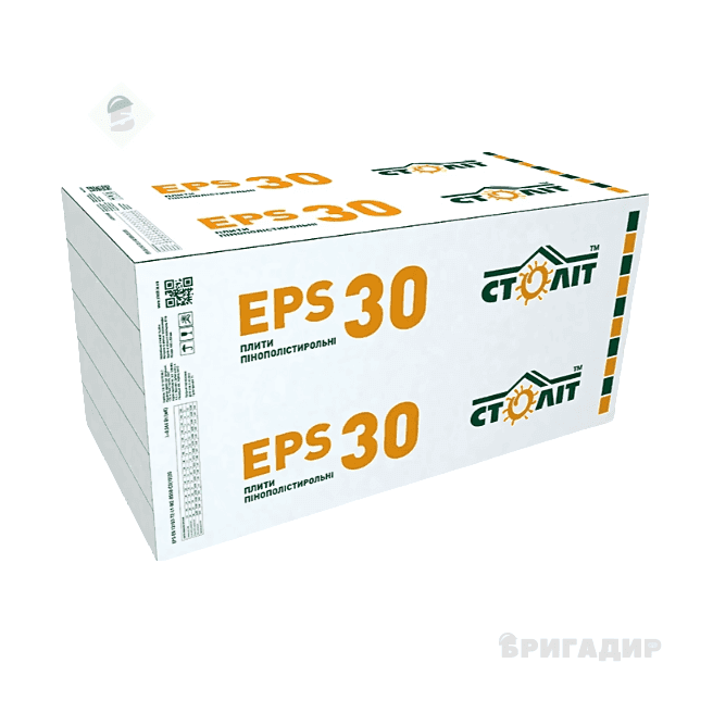 Пінопласт М25 EPS 30 10см ЕКО (1уп-0,3м.куб) 6шт 3м2