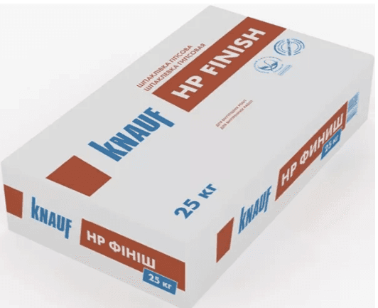 Knauf HP Finish шпаклывка гіпсова 25 кг