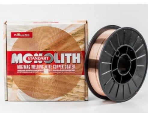 Дріт зварювальний з обмідненою пов, G4Si1 TM Monolit 0.8мм 5 кг