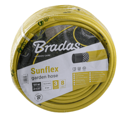 Шланг пол, 1/2 50м (жовтий) Bradas