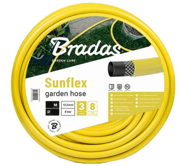 Шланг пол, 3/4 20м (жовтий) Bradas