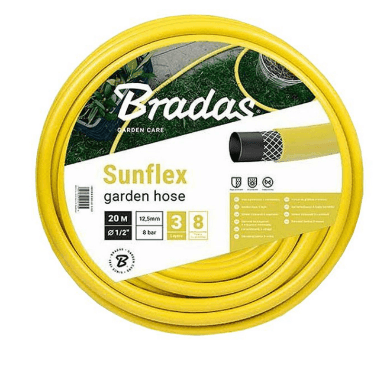 Шланг пол, 1/1 20м (жовтий) Bradas