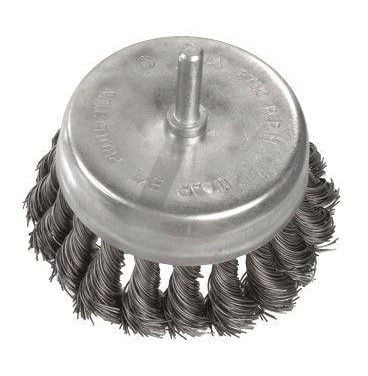 Щітка крацовка чашкова для дрилі 3075 KUBIS