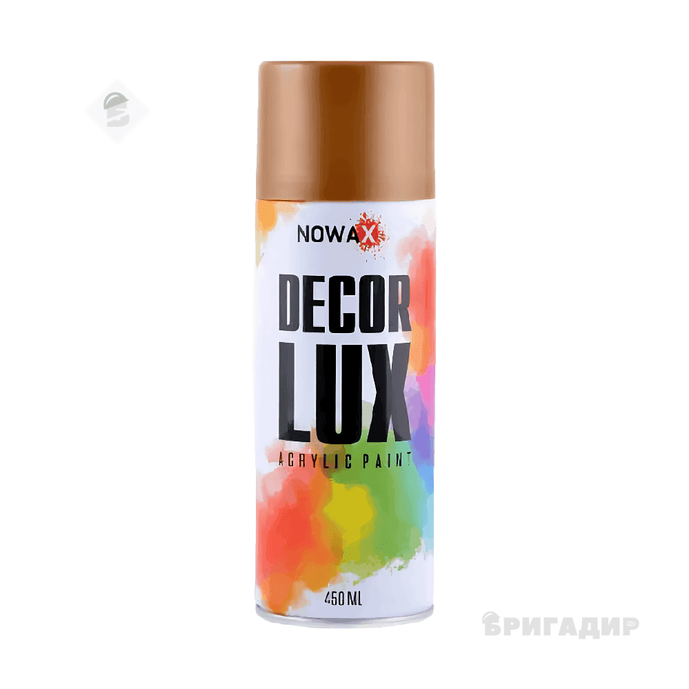 Фарба акрилова, SPRAY 450ml., золотий металік 48043 NX48043