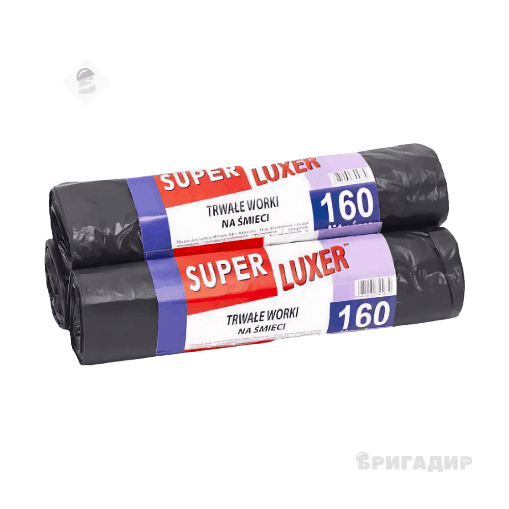 Пакет для сміття 90х110 160л 10 штук Super Luxs КУЗЯ 20031