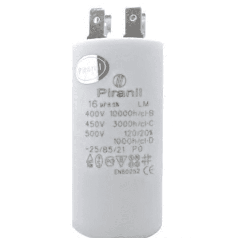 Робочий конденсатор 16мкФ Без болта