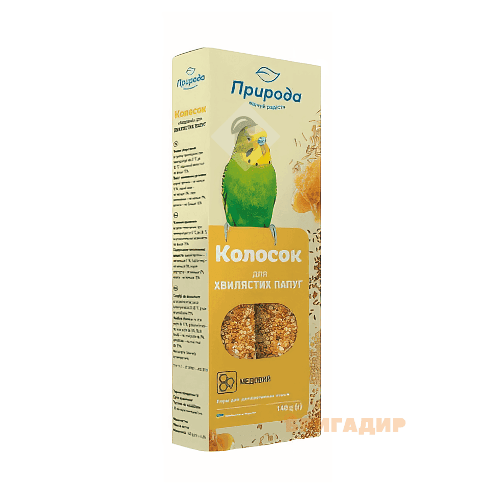 Колосок для папуги медовий Природа 140г 153549