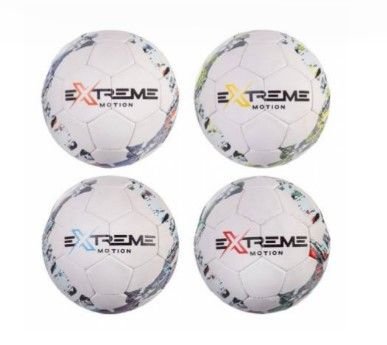 М"яч футбольний FP2110 (32шт) Extreme Motion №5,MICRO FIBER JAPANESE,435 гр,руч.зшивка вищого класу,камера PU,MIX 4 кольори,Пакистан