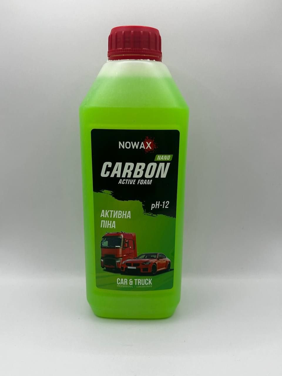 Піна активна суепрконц. для безконтактної мийки NOWAX CARBON NANO ACTIVE FOAM, 1L NXD01007