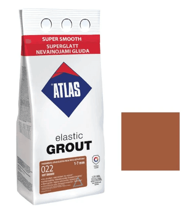 Затирка Elastyczna (1-7 мм) ATLAS 022 горіхова 2 кг