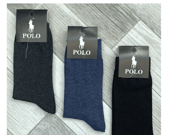 Шкарпетки чоловічі демісезонні бавовна Polo, Туреччина, розмір 41-45 09862