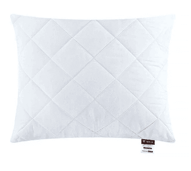 Подушка NORDIC COMFORT PLUS 70*70 зі стебаним охлом на блискавці (білий)