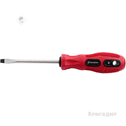 Викрутка шліцева SL8 * 250 мм INTERTOOL VT-3121