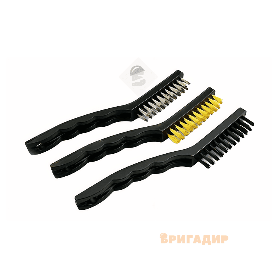 Набір міні щіток 3 шт   NovoTools (арт.NTWB9/3) NTWB9/3