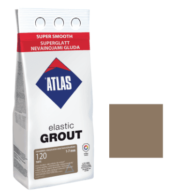 Затирка Elastyczna (1-7 мм) ATLAS 120 тоффі 2 кг