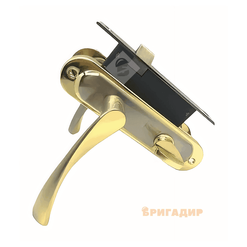 А4 Замок врізний Hi-Door R7 SN/GP(BAODELI)