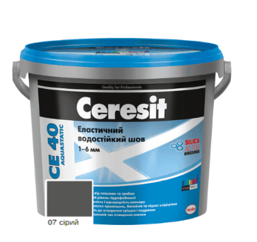Фуга Церезіт СЕ 40 сірий