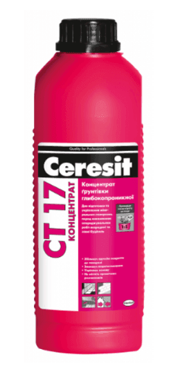 Грунт-концентрат Ceresit Pro 1:9 1л