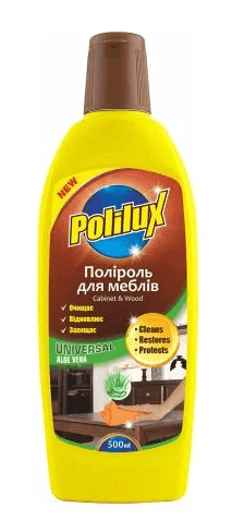 ПОЛІРОЛЬ ДЛЯ МЕБЛІВ POLILUX aloe vera 500мл