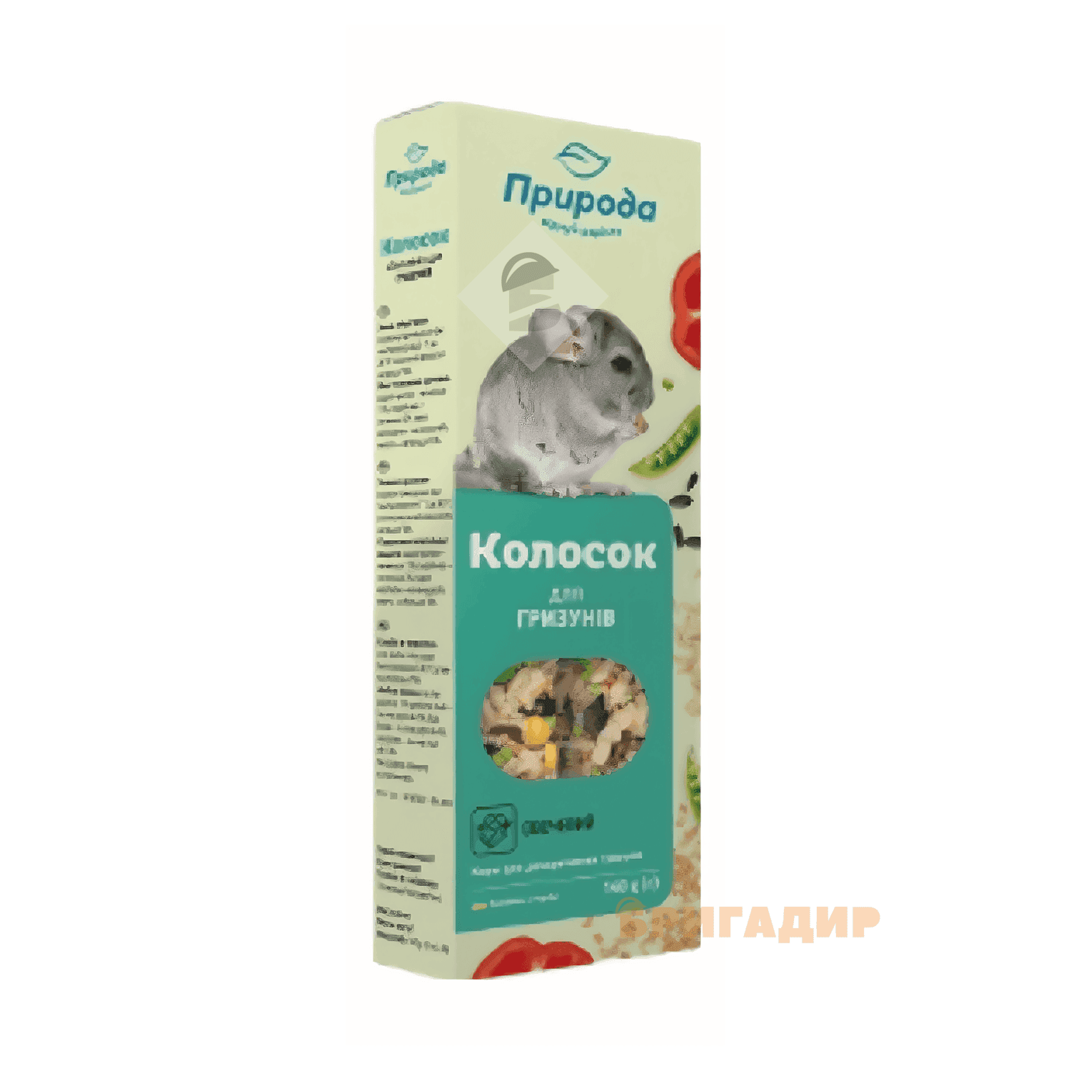 Колосок для гризунів овочевий Природа 140г 153537