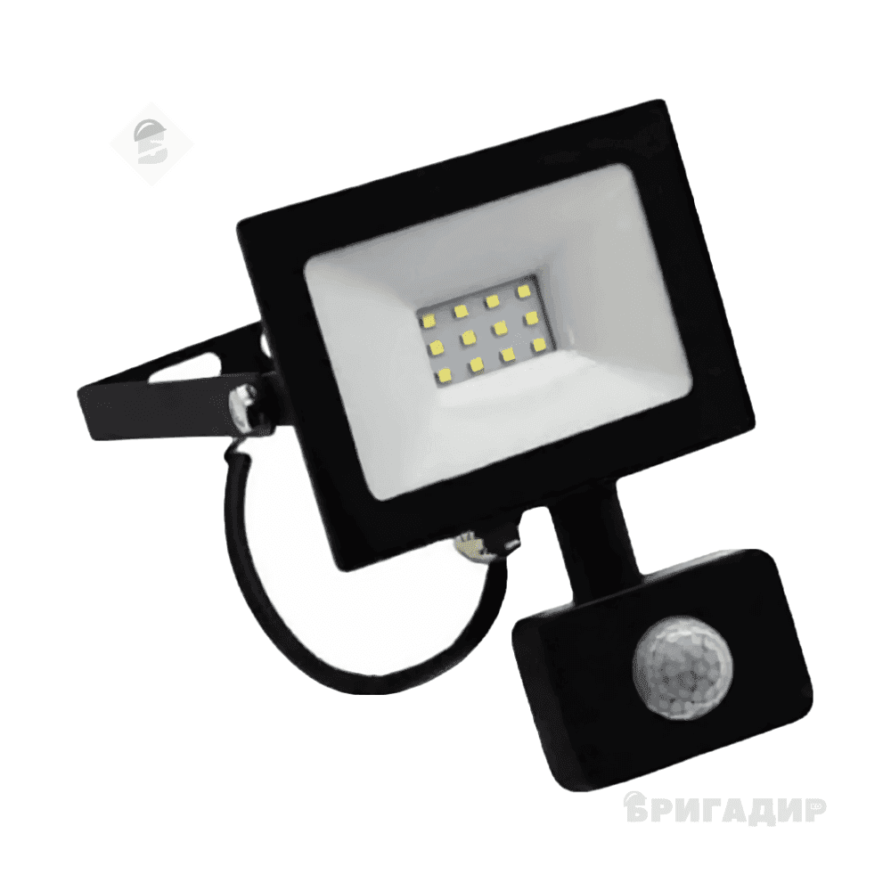 Прожектор LED 10W 220V IP65 6000K з сенсором SLIM NEOMAX NXS10S