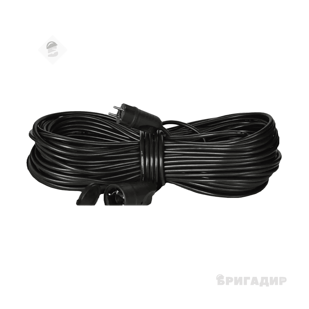 Переноска чорна1ГН 2х1,5 25м