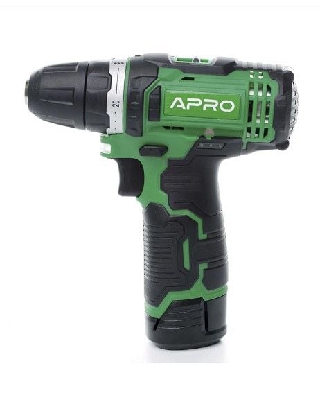 ABS-12E Акумуляторний шуруповерт APRO в кейсі 12В