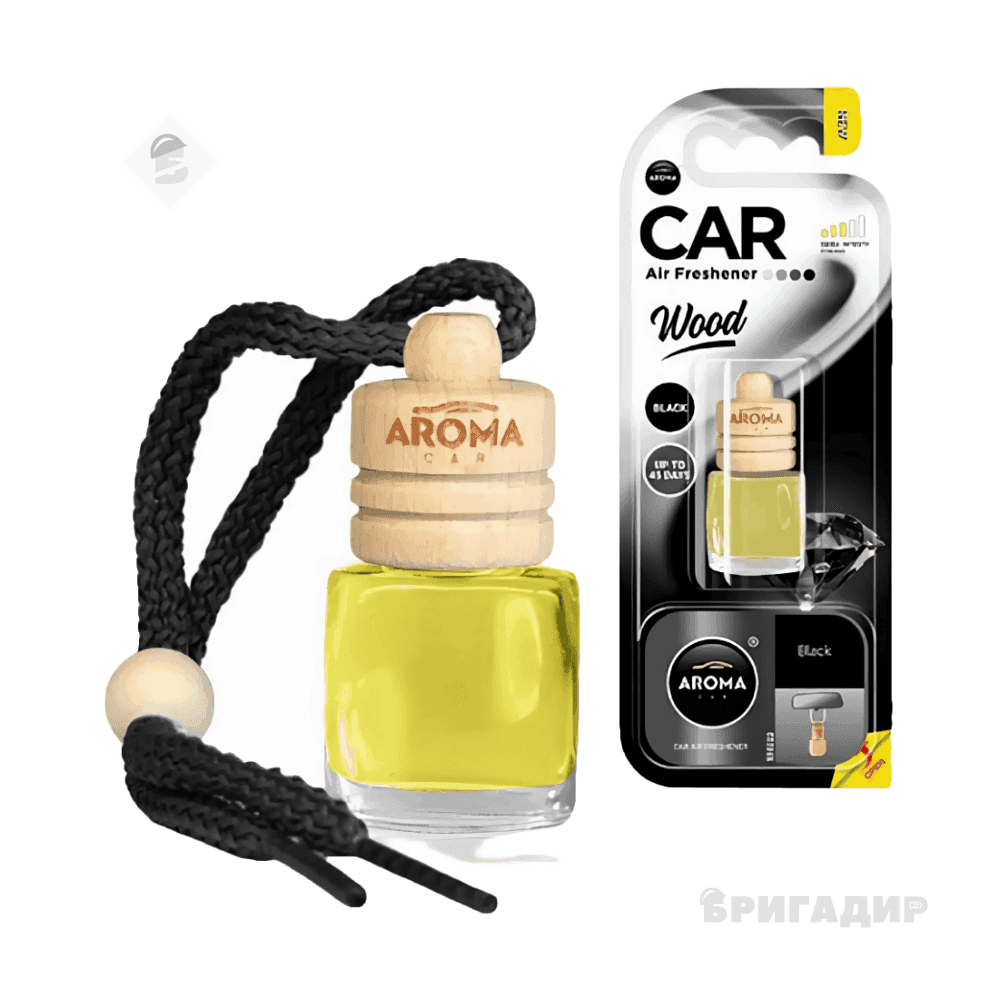 Ароматизатор Aroma Car Wood 6ml Black