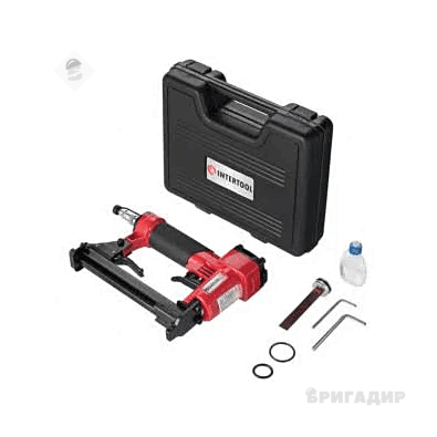 Степлер пневматичний для скоби 12.8 PT-1610 Intertool