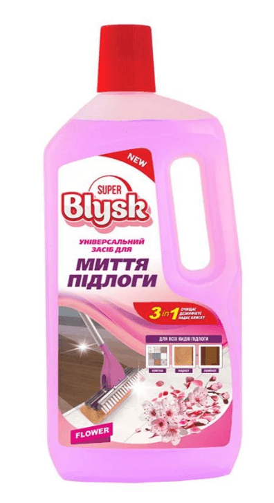 Super Blysk Універсальний засіб для миття підлоги Квітковий 1л