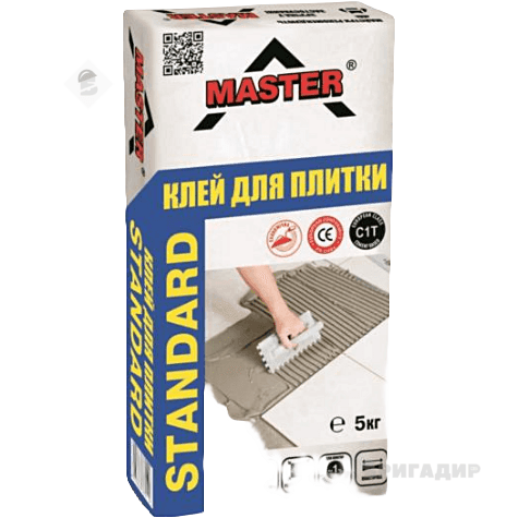 Клей Master STANDARD до плитки 5кг