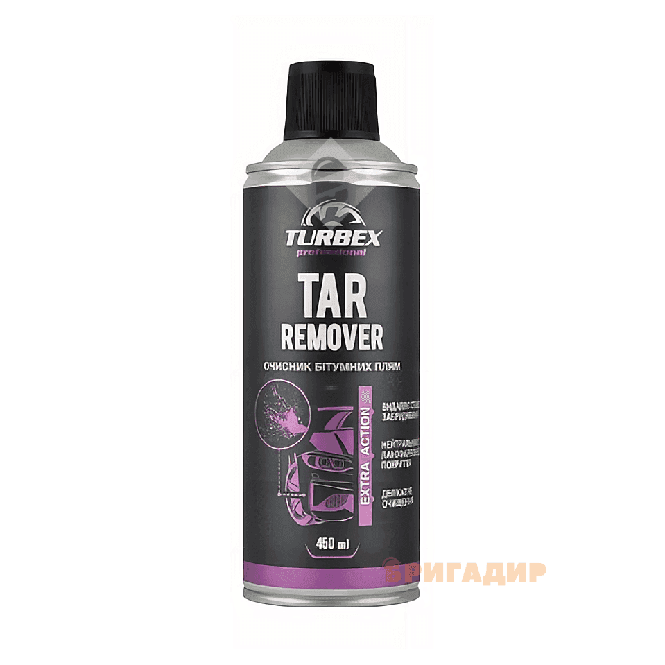 Очисник бітумних плям 450мл TURBEX TAR REMOVER TR00037