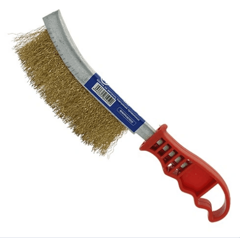 Щітка ручна Mastertool 250мм гребінець черв-чорн.