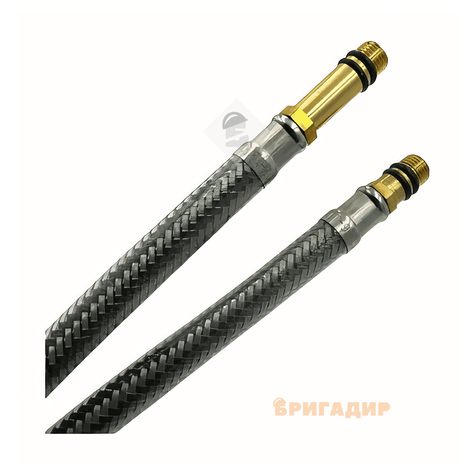 Шланг м10 ZEGOR 1/2 80см/короткий штуцер