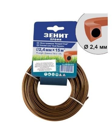 Жилка DUAL 2.4 квадрат